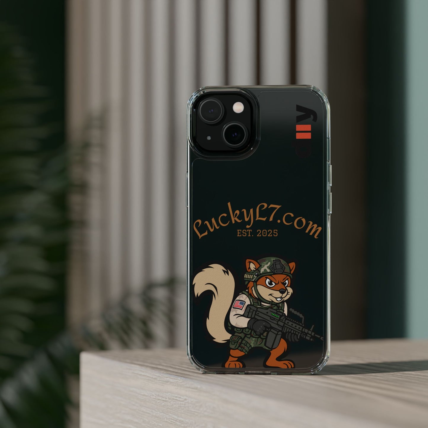 (Limited Edition) Squirrel - Tough Phone Case with Military Design | Personalized Gift for Gamers and Soldiers, Phone Cover, Custom Phone Shell, Unique Tech Accessory