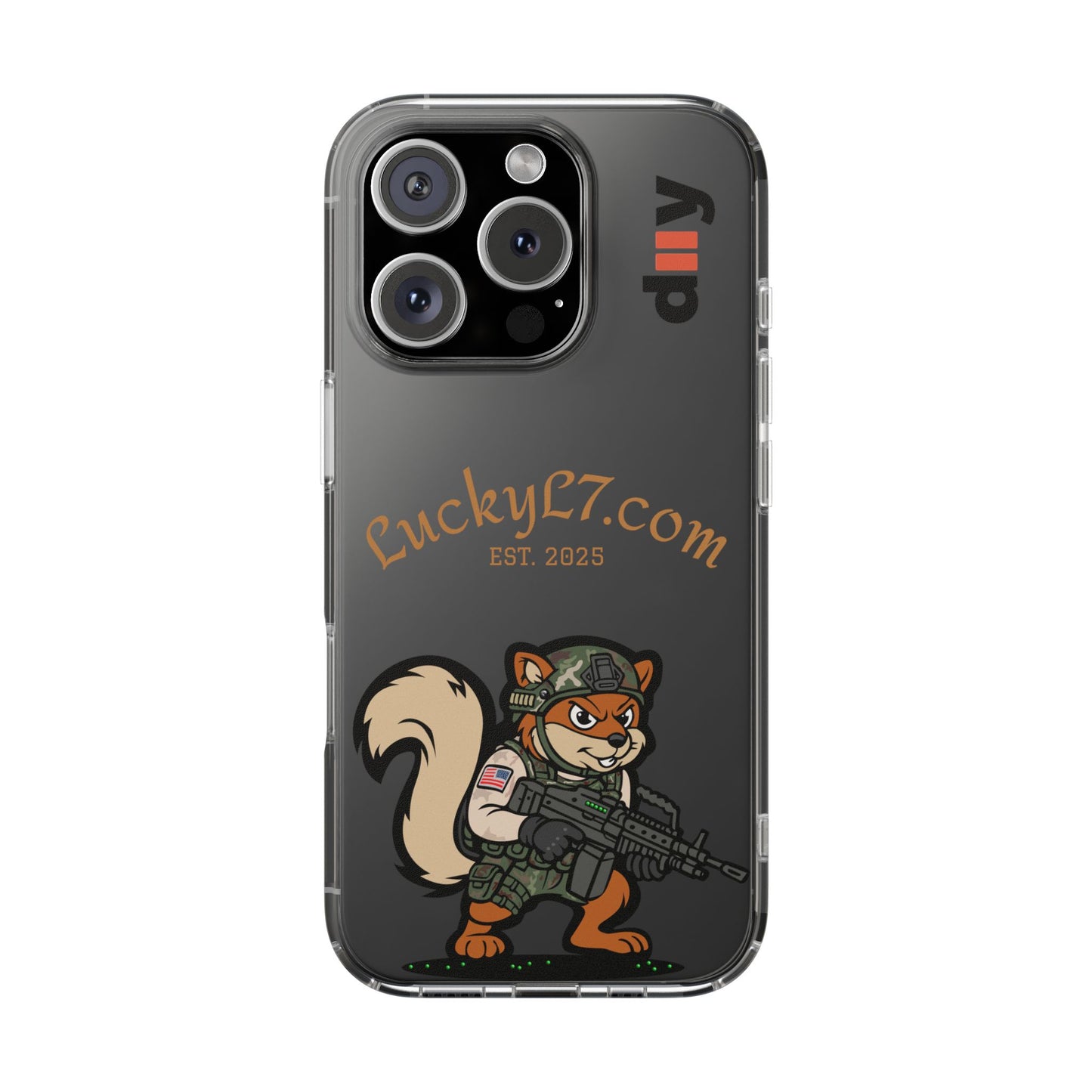 (Limited Edition) Squirrel - Tough Phone Case with Military Design | Personalized Gift for Gamers and Soldiers, Phone Cover, Custom Phone Shell, Unique Tech Accessory