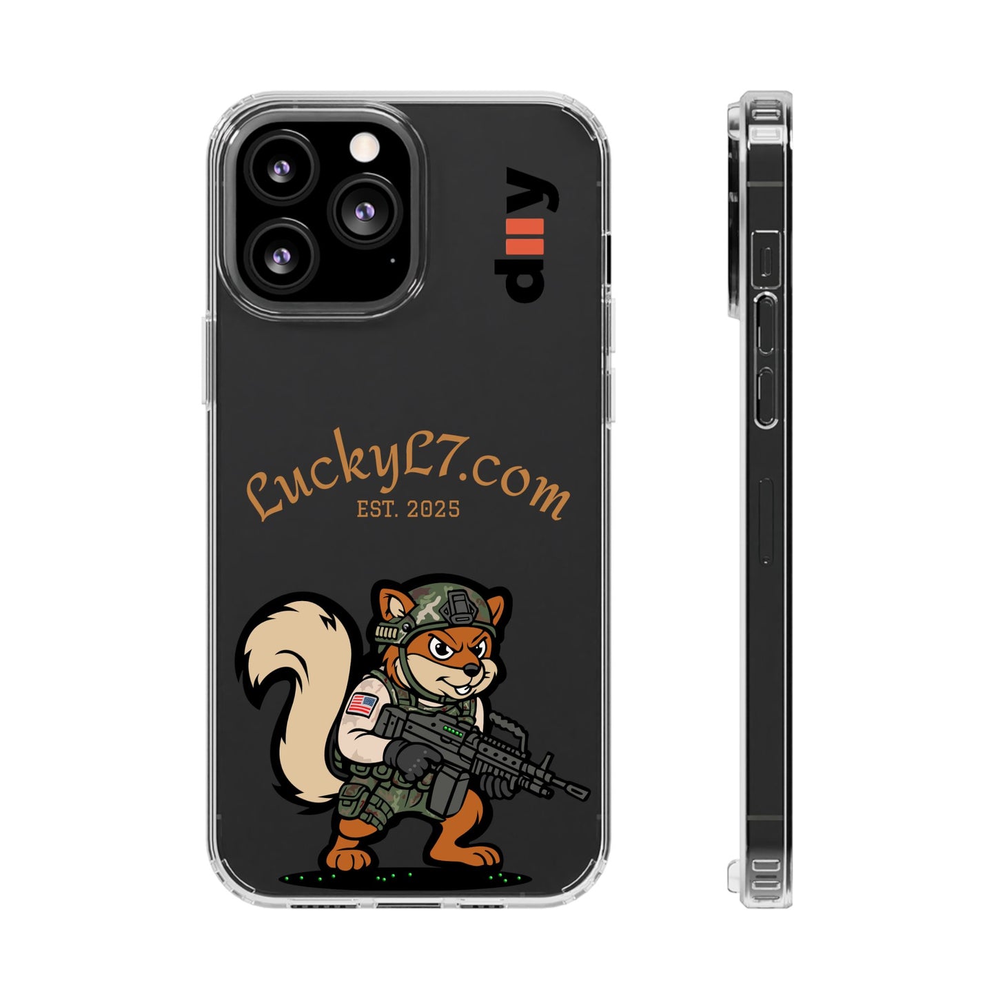 (Limited Edition) Squirrel - Tough Phone Case with Military Design | Personalized Gift for Gamers and Soldiers, Phone Cover, Custom Phone Shell, Unique Tech Accessory