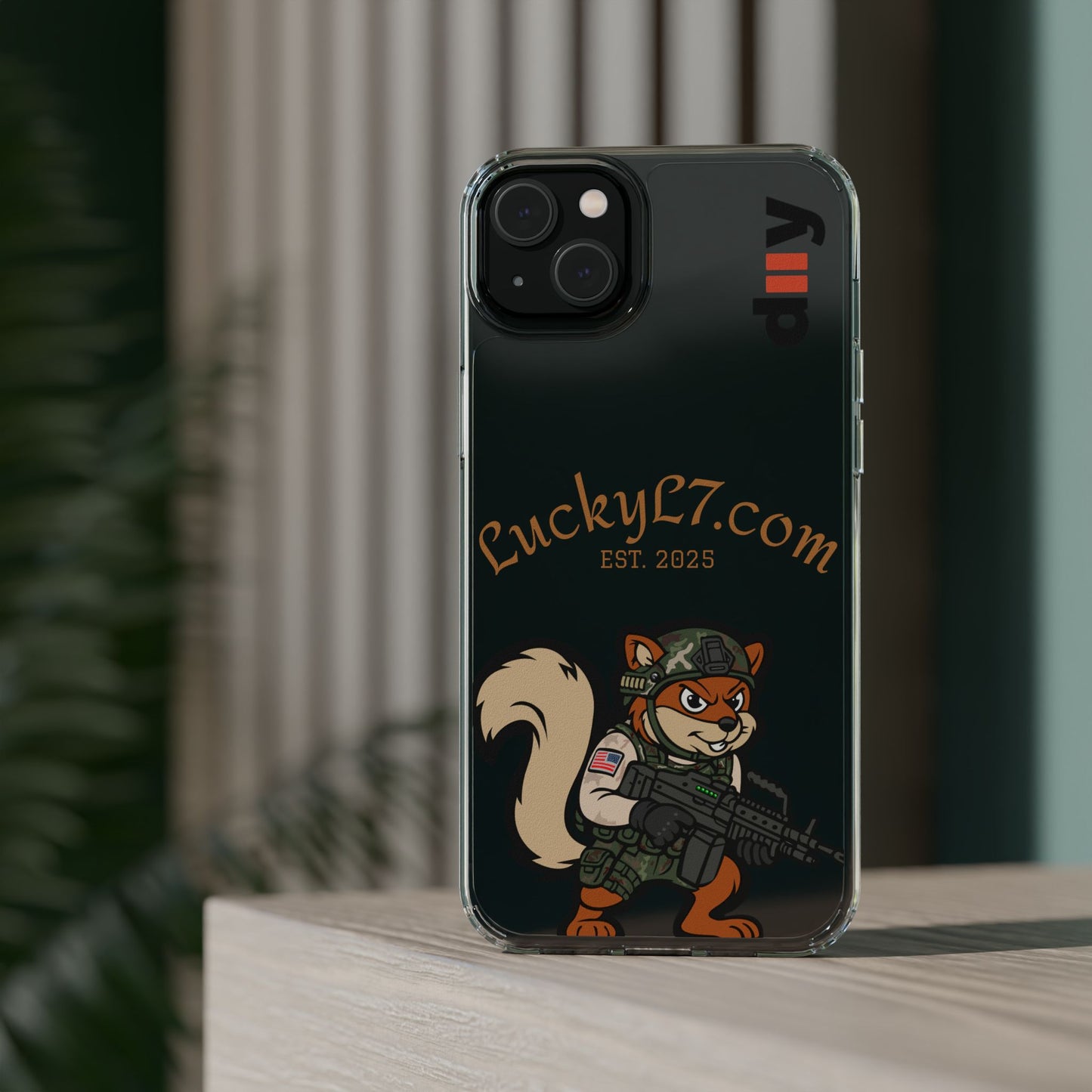 (Limited Edition) Squirrel - Tough Phone Case with Military Design | Personalized Gift for Gamers and Soldiers, Phone Cover, Custom Phone Shell, Unique Tech Accessory