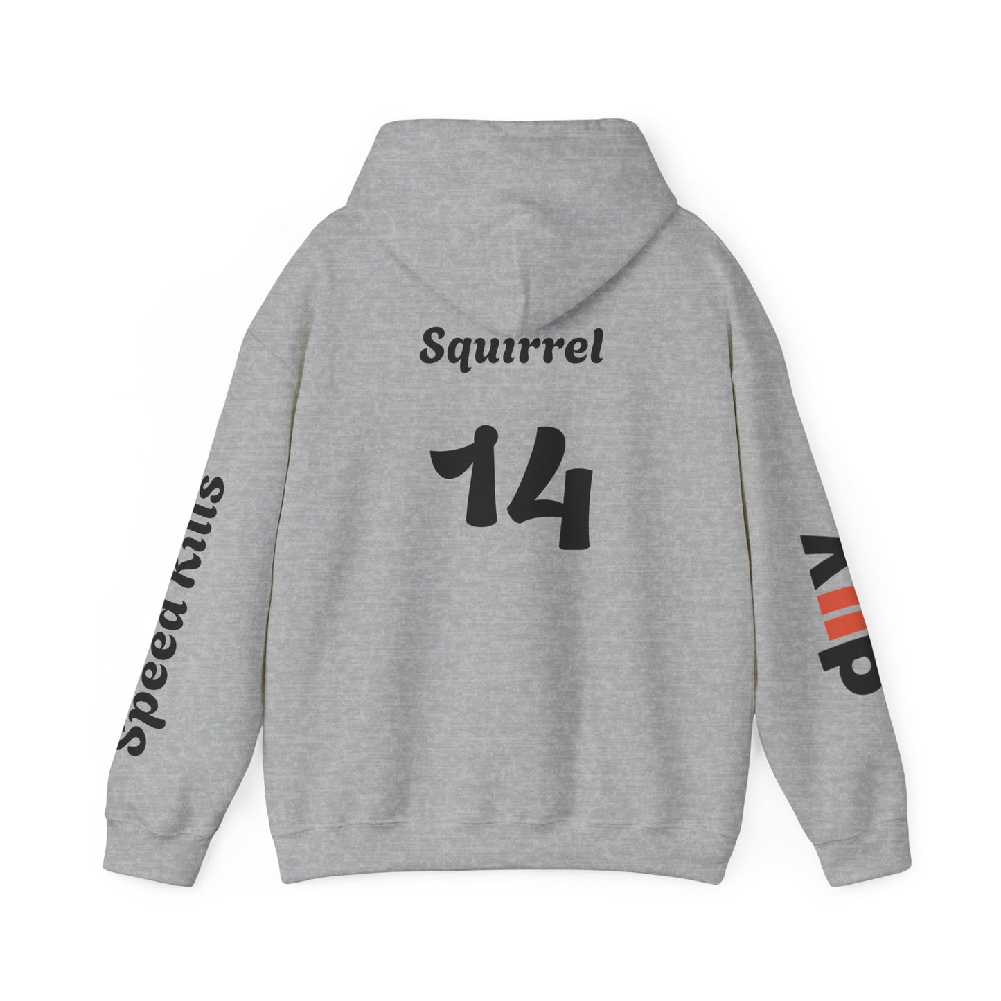 Squirrel #14 Team Hoodie | Gothic Style Unisex Hoodie | Perfect for Casual Wear, Street Style, Gift for Gamers, Halloween, Everyday Comfort
