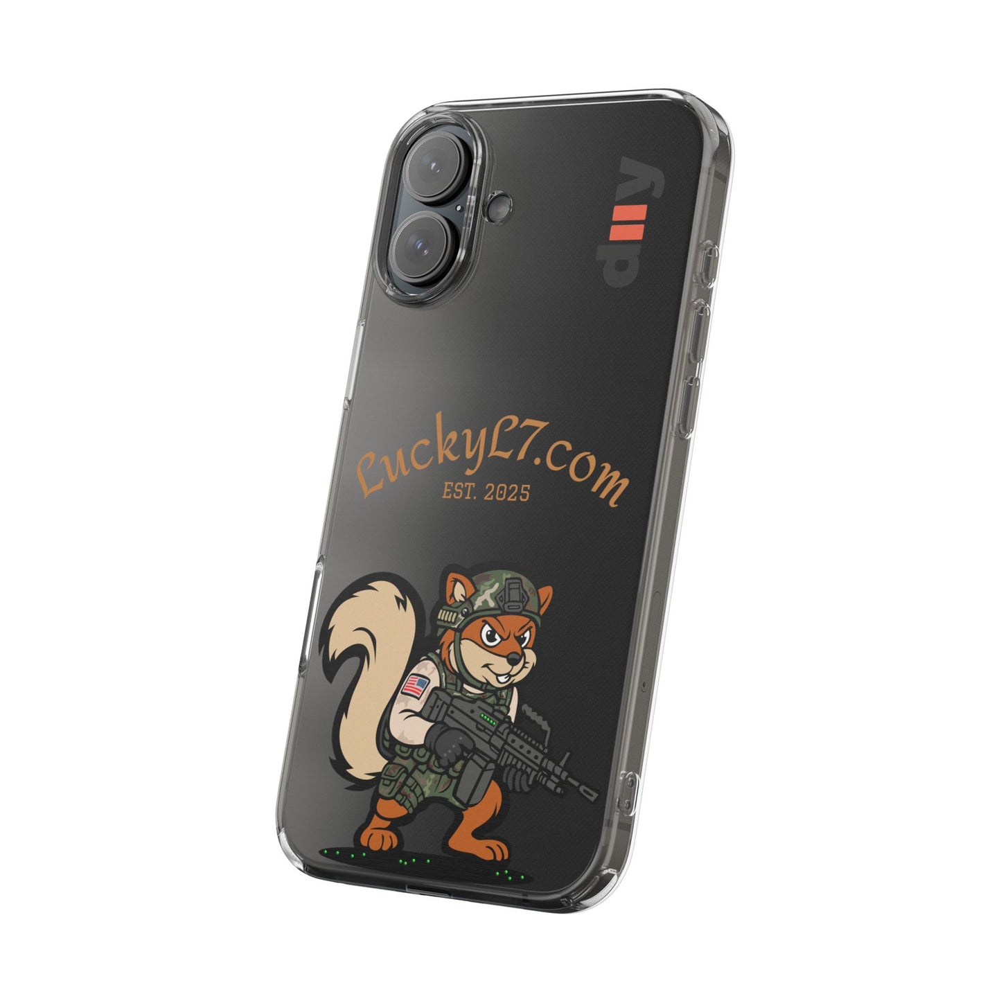 (Limited Edition) Squirrel - Tough Phone Case with Military Design | Personalized Gift for Gamers and Soldiers, Phone Cover, Custom Phone Shell, Unique Tech Accessory
