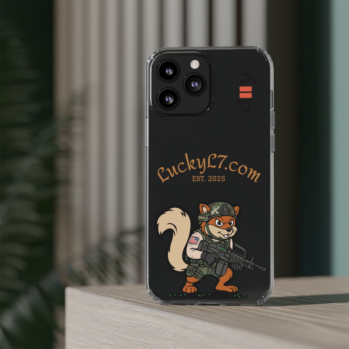 (Limited Edition) Squirrel - Tough Phone Case with Military Design | Personalized Gift for Gamers and Soldiers, Phone Cover, Custom Phone Shell, Unique Tech Accessory