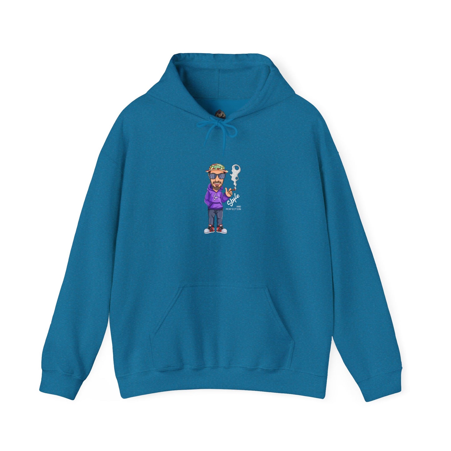 Lucky Blunt Style & Perfection - Cool Graphic Hoodie for Casual Style, Streetwear Gift, Cozy Lounge Wear, Unique Fashion Statement, Everyday Sweatshirt, Unisex Style