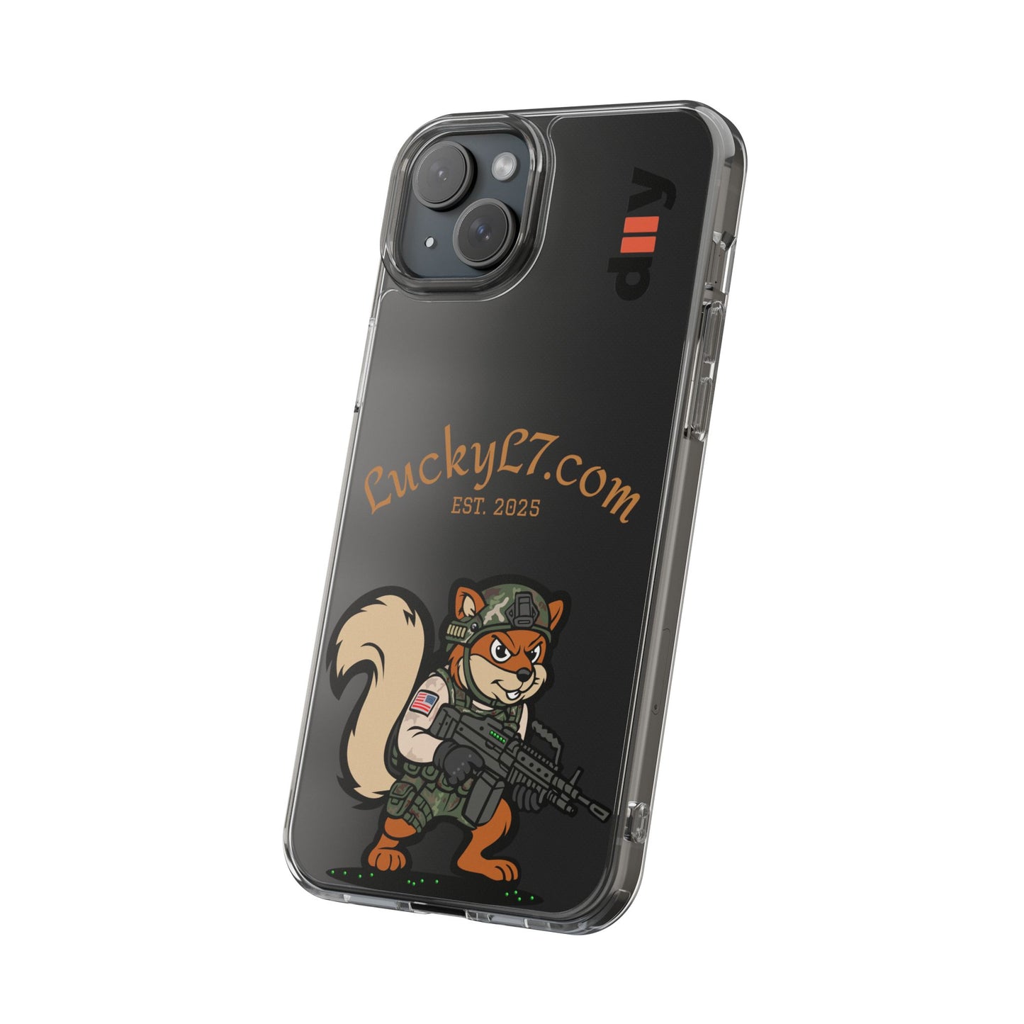 (Limited Edition) Squirrel - Tough Phone Case with Military Design | Personalized Gift for Gamers and Soldiers, Phone Cover, Custom Phone Shell, Unique Tech Accessory