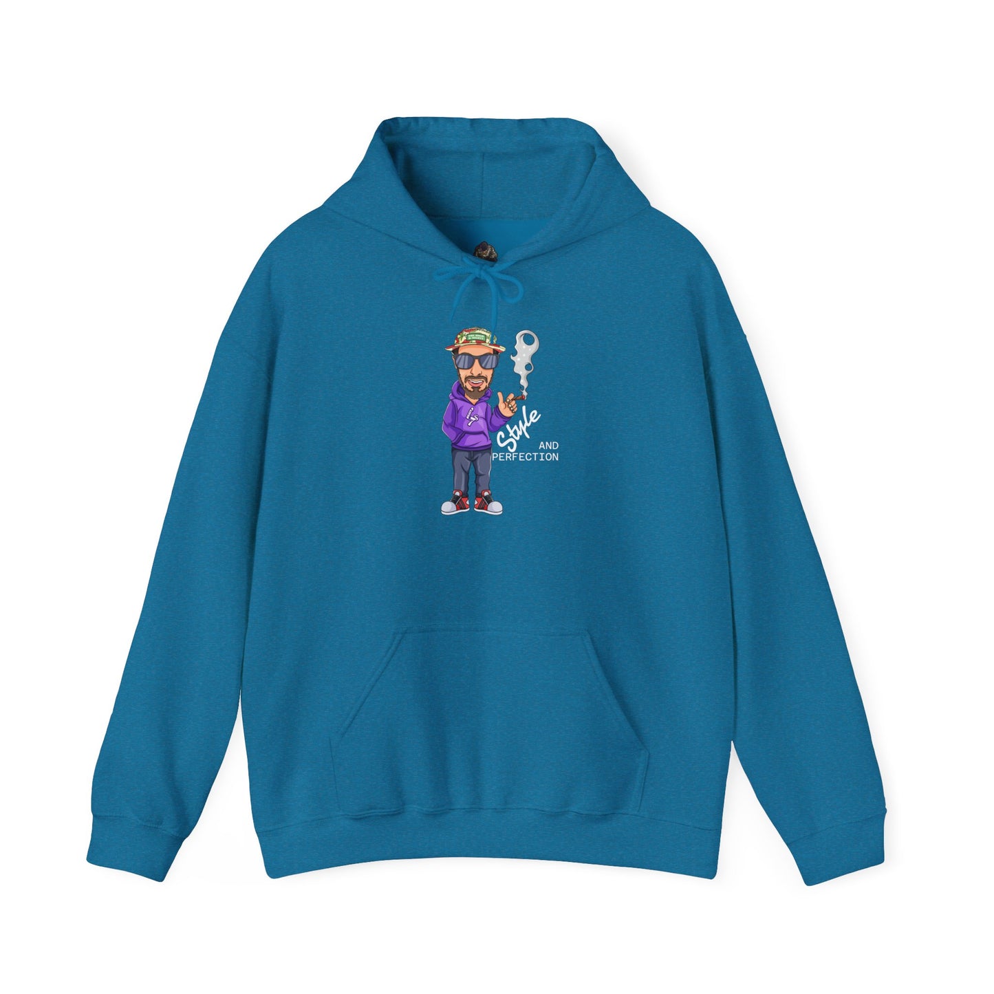 Lucky Blunt Style & Perfection - Cool Graphic Hoodie for Casual Style, Streetwear Gift, Cozy Lounge Wear, Unique Fashion Statement, Everyday Sweatshirt, Unisex Style