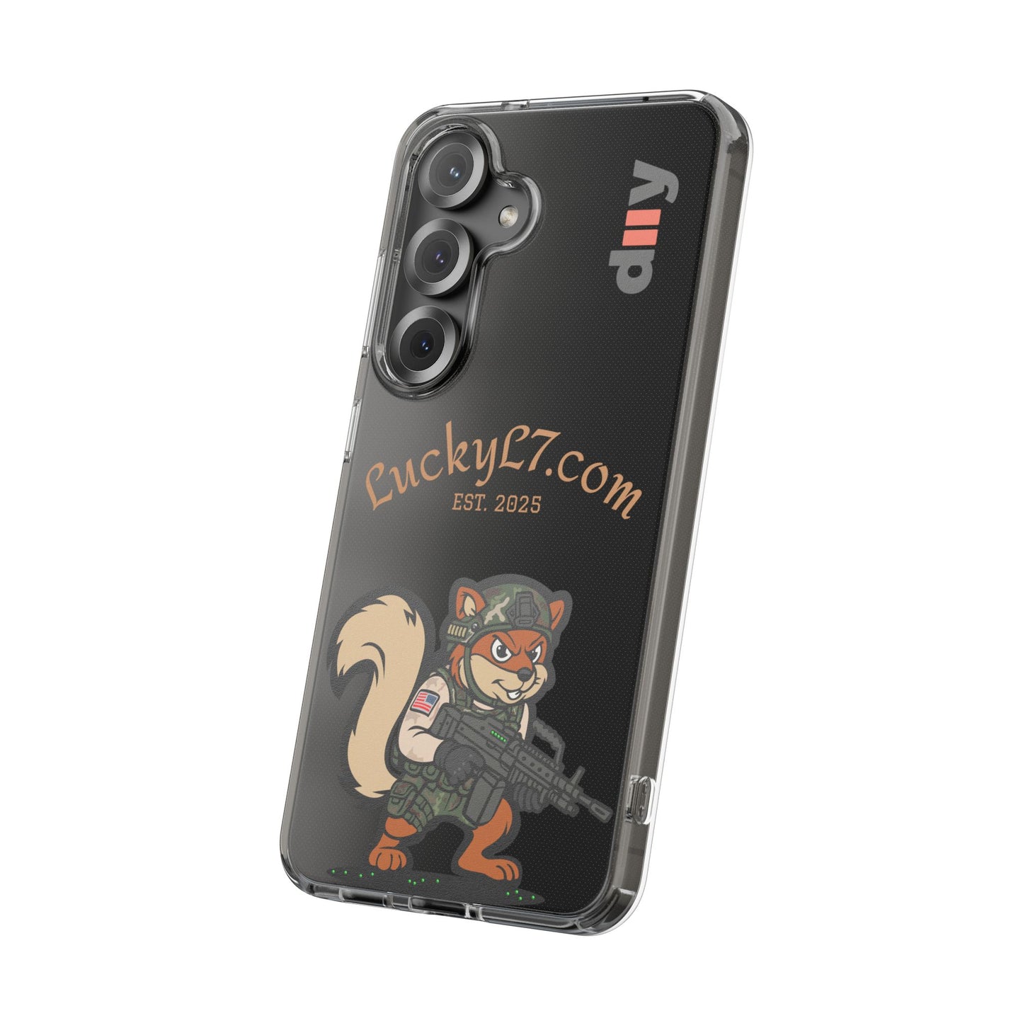 (Limited Edition) Squirrel - Tough Phone Case with Military Design | Personalized Gift for Gamers and Soldiers, Phone Cover, Custom Phone Shell, Unique Tech Accessory