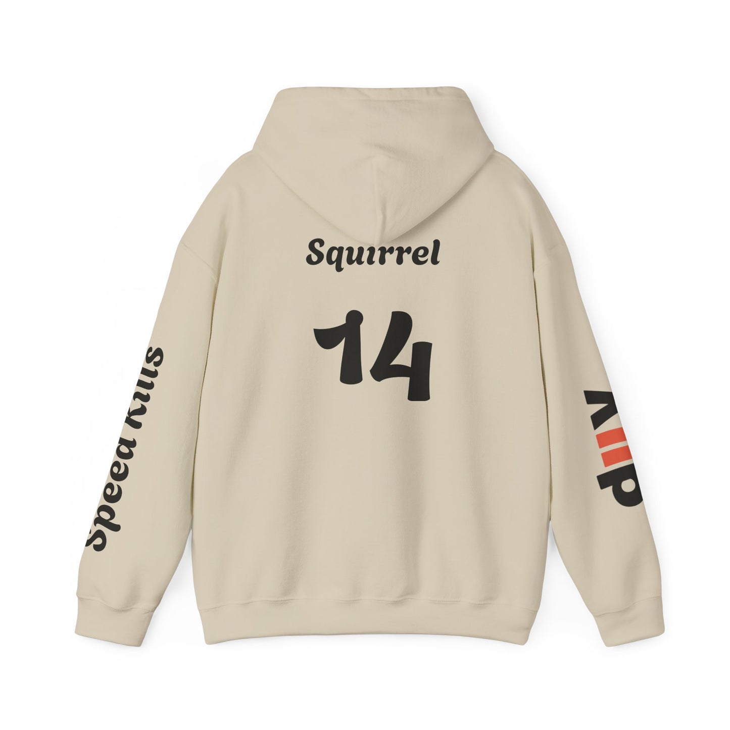 Squirrel #14 Team Hoodie | Gothic Style Unisex Hoodie | Perfect for Casual Wear, Street Style, Gift for Gamers, Halloween, Everyday Comfort
