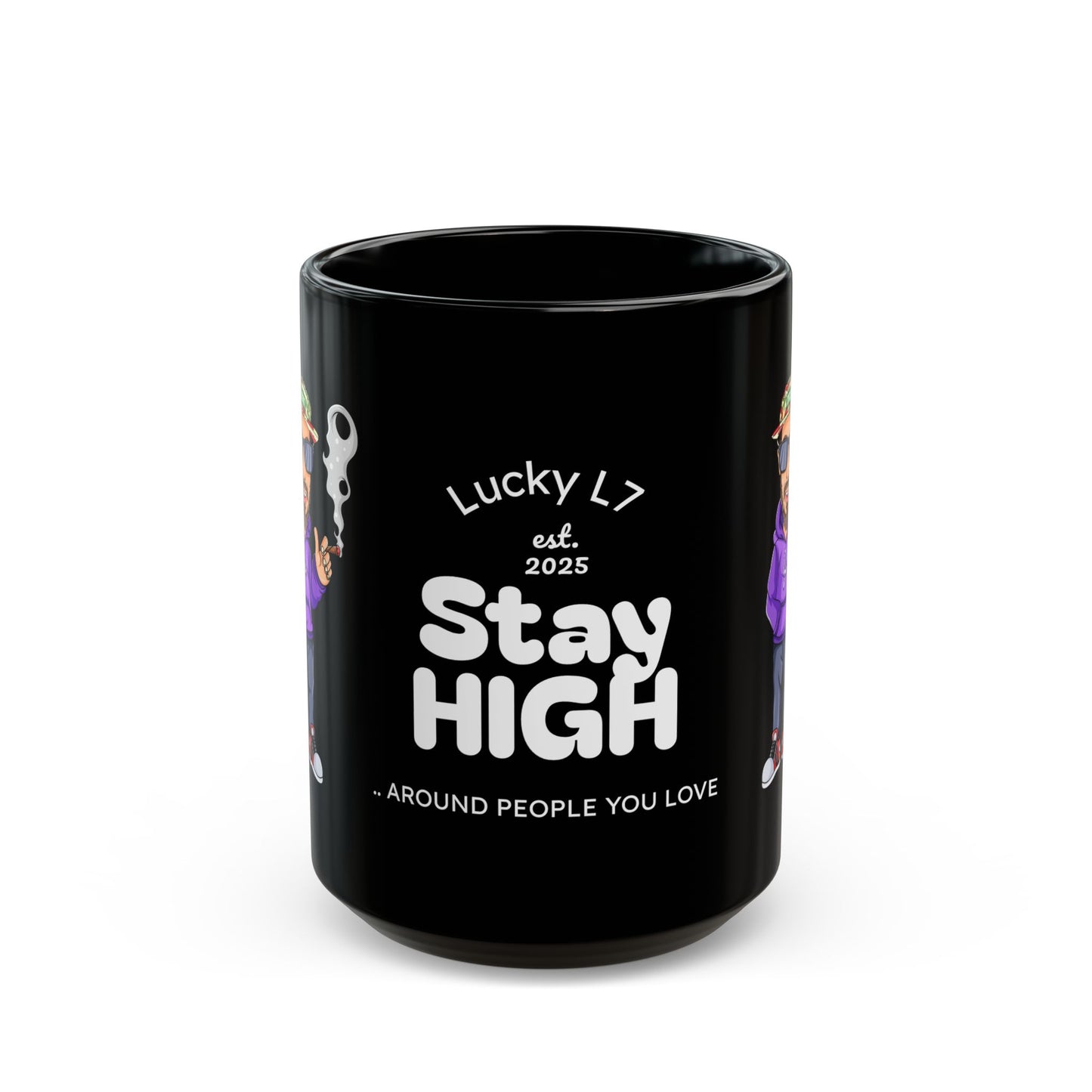 Morning Lucky - Black Mug (11oz, 15oz)
