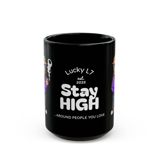 Morning Lucky - Black Mug (11oz, 15oz)
