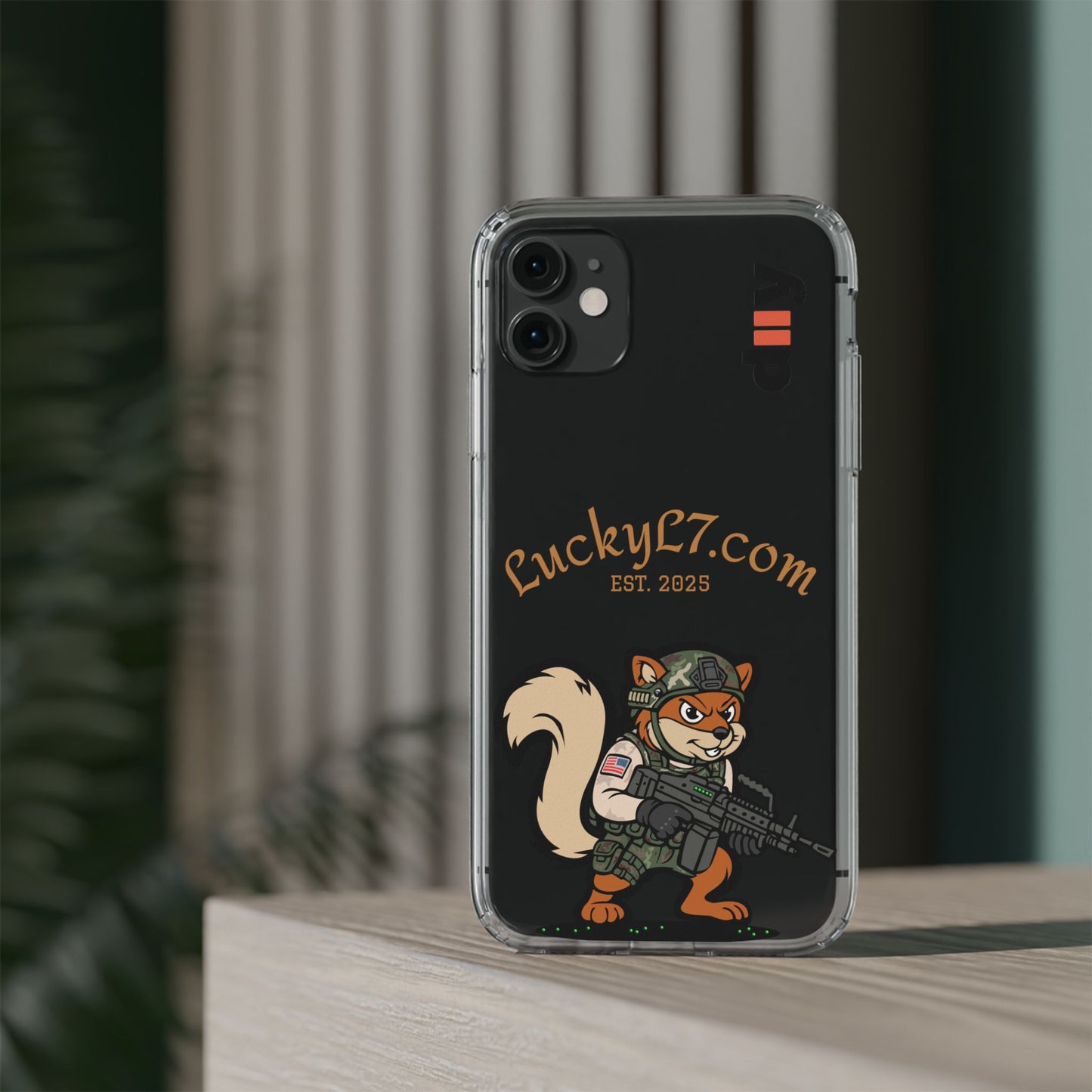 (Limited Edition) Squirrel - Tough Phone Case with Military Design | Personalized Gift for Gamers and Soldiers, Phone Cover, Custom Phone Shell, Unique Tech Accessory