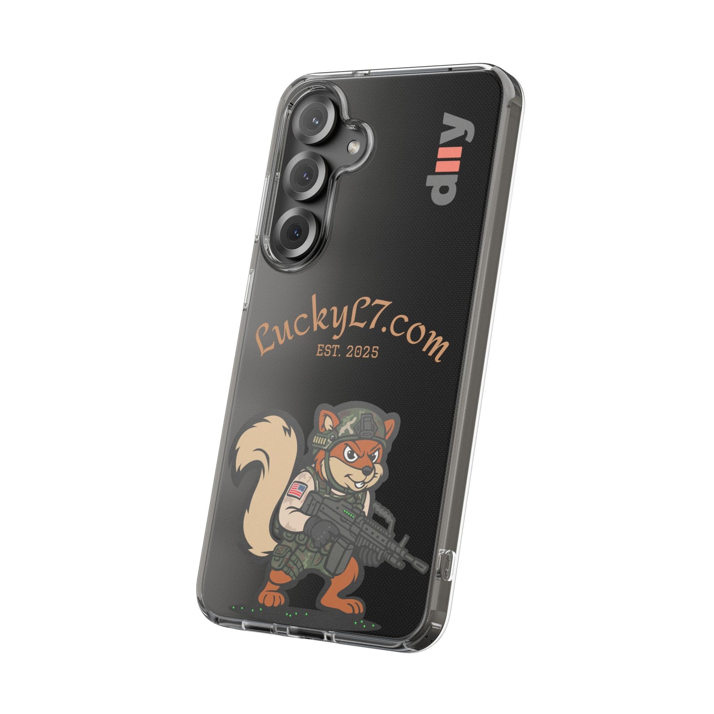 (Limited Edition) Squirrel - Tough Phone Case with Military Design | Personalized Gift for Gamers and Soldiers, Phone Cover, Custom Phone Shell, Unique Tech Accessory