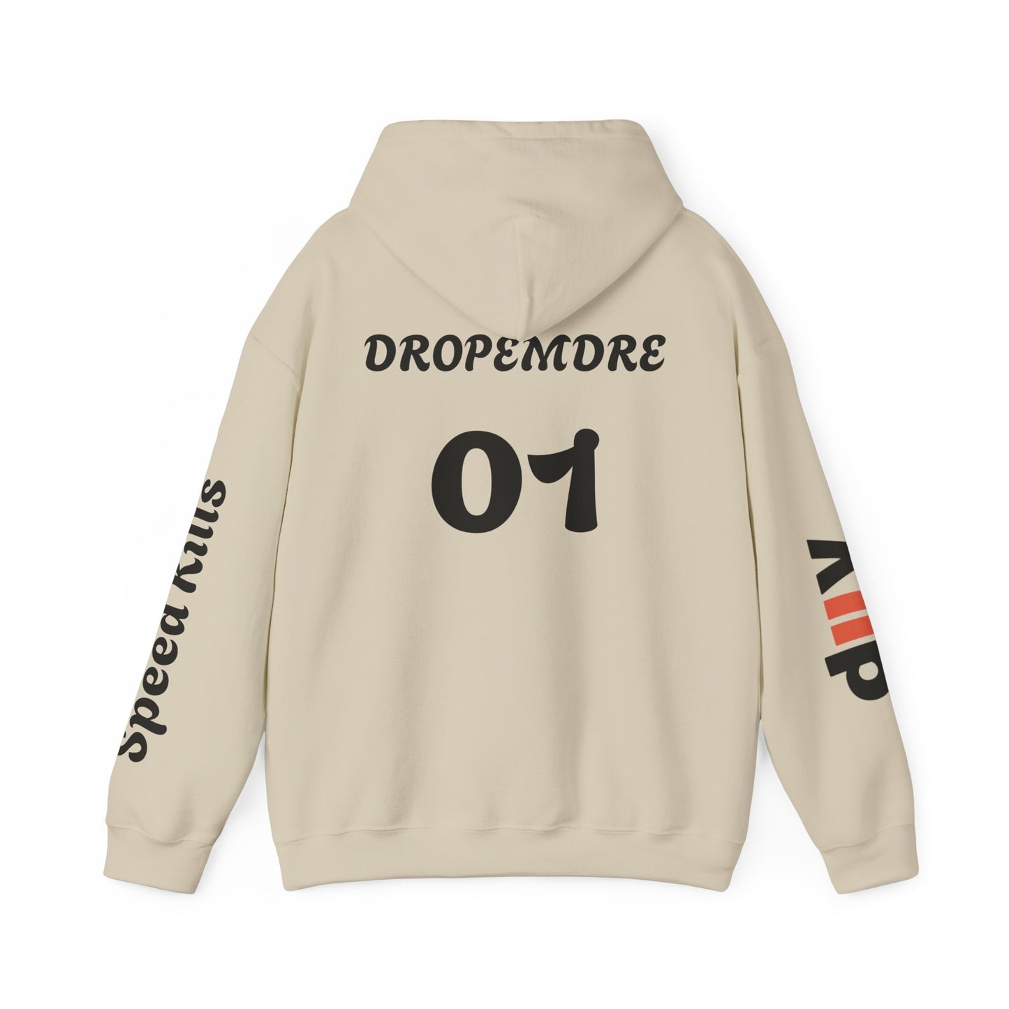 DROPEMDRE #01 Team Hoodie | Gothic Style Unisex Hoodie | Perfect for Casual Wear, Street Style, Gift for Gamers, Halloween, Everyday Comfort