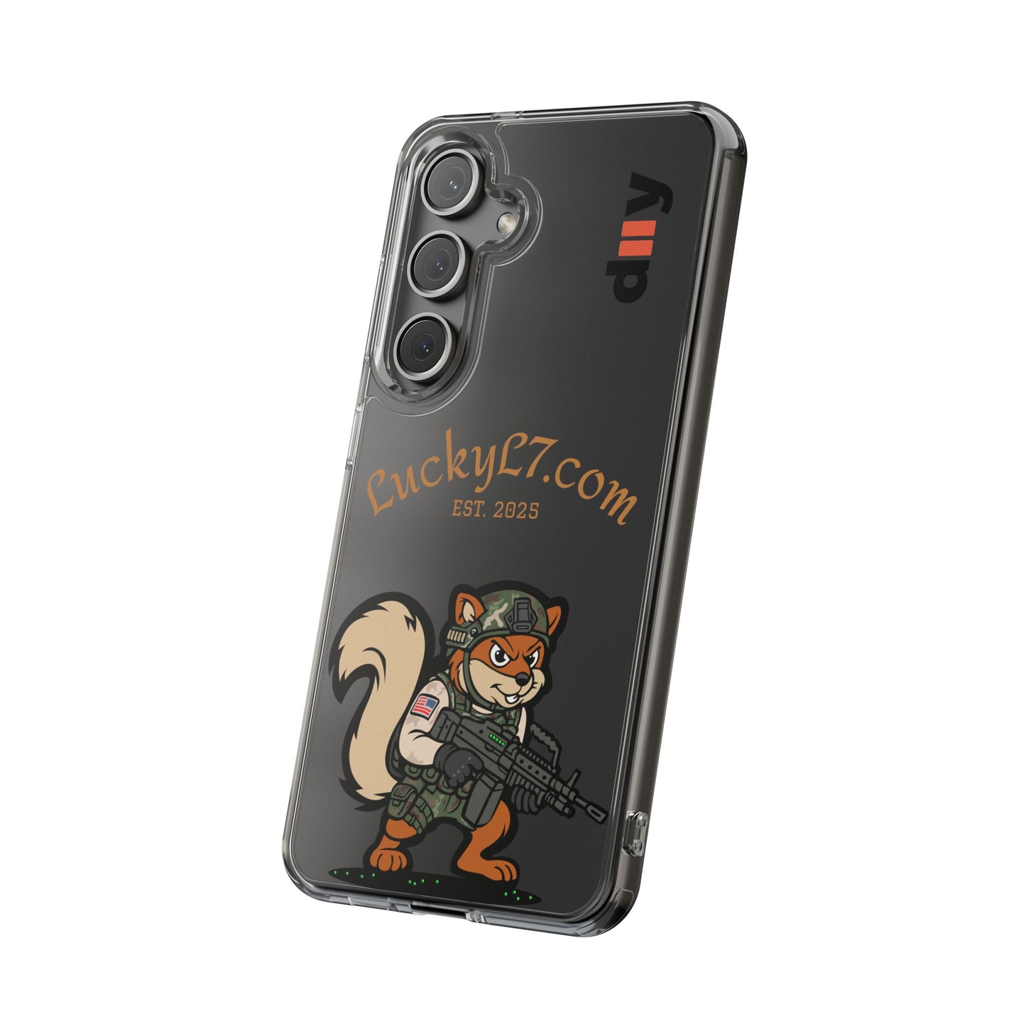 (Limited Edition) Squirrel - Tough Phone Case with Military Design | Personalized Gift for Gamers and Soldiers, Phone Cover, Custom Phone Shell, Unique Tech Accessory