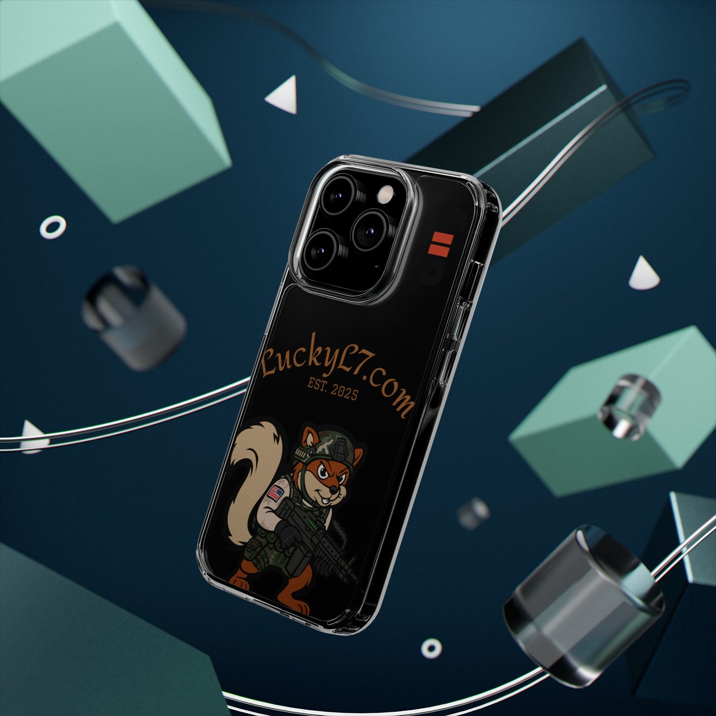 (Limited Edition) Squirrel - Tough Phone Case with Military Design | Personalized Gift for Gamers and Soldiers, Phone Cover, Custom Phone Shell, Unique Tech Accessory