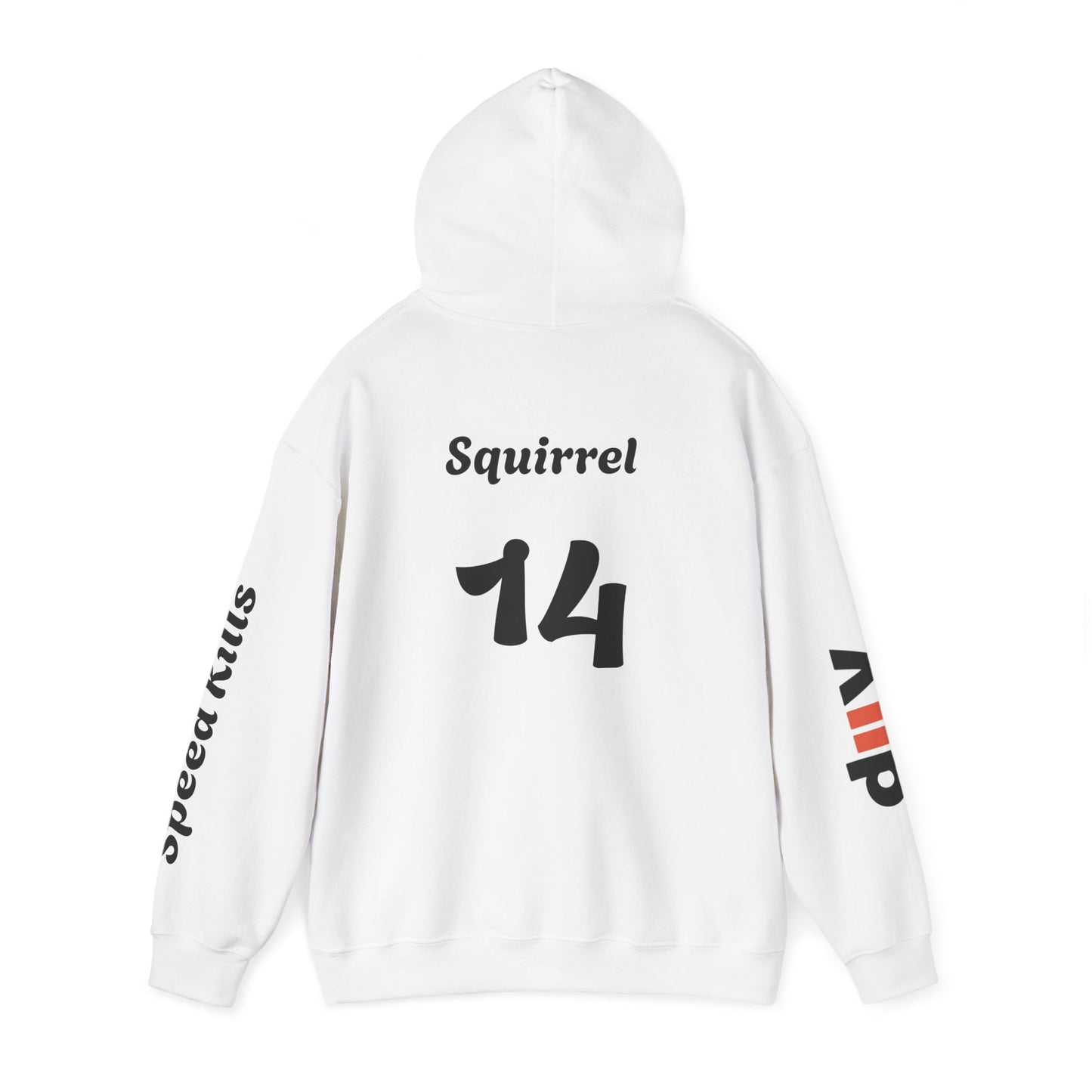 Squirrel #14 Team Hoodie | Gothic Style Unisex Hoodie | Perfect for Casual Wear, Street Style, Gift for Gamers, Halloween, Everyday Comfort