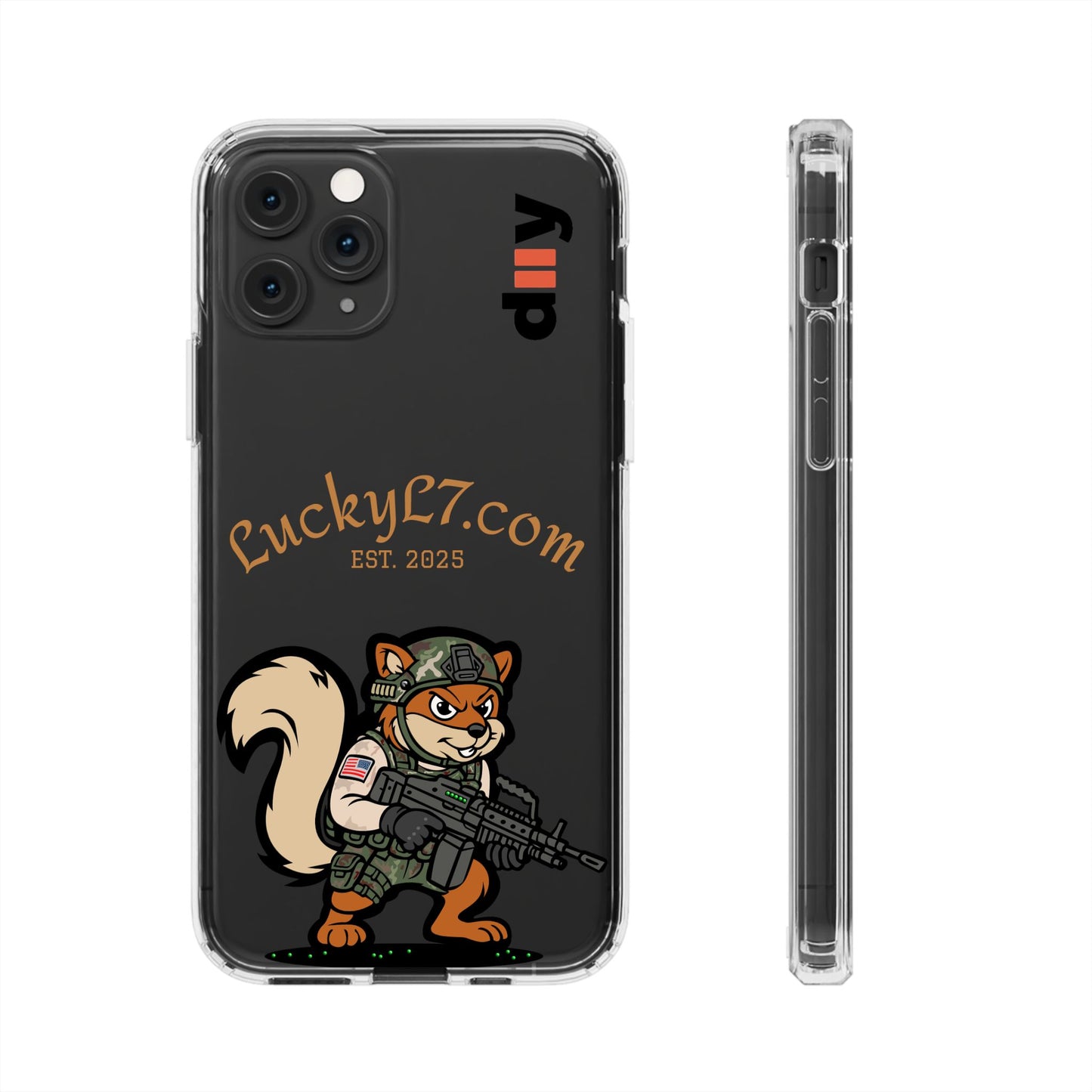 (Limited Edition) Squirrel - Tough Phone Case with Military Design | Personalized Gift for Gamers and Soldiers, Phone Cover, Custom Phone Shell, Unique Tech Accessory