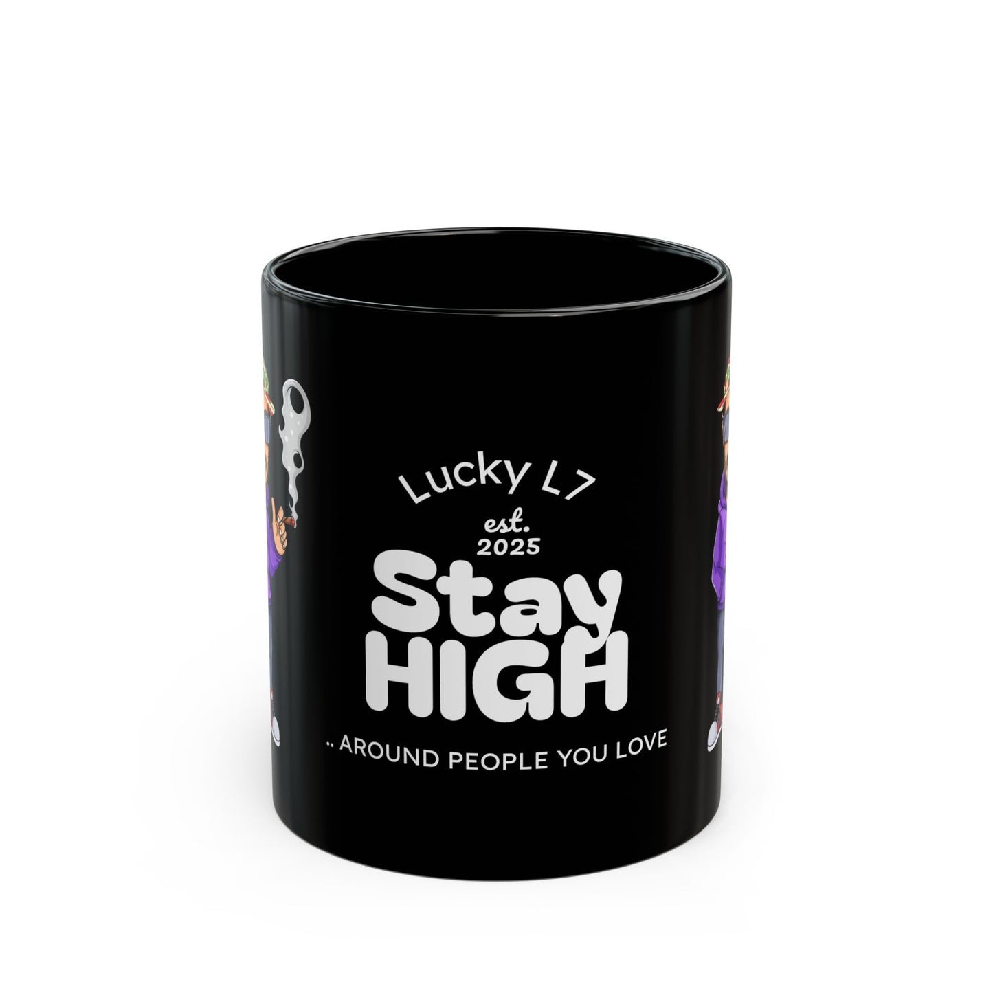 Morning Lucky - Black Mug (11oz, 15oz)