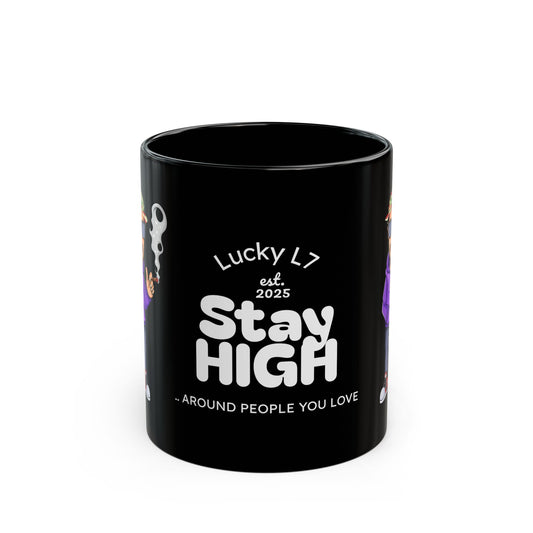 Morning Lucky - Black Mug (11oz, 15oz)