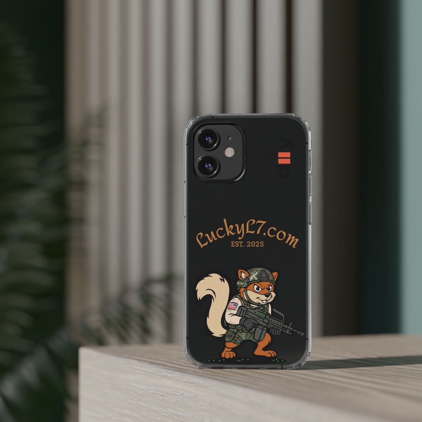 (Limited Edition) Squirrel - Tough Phone Case with Military Design | Personalized Gift for Gamers and Soldiers, Phone Cover, Custom Phone Shell, Unique Tech Accessory