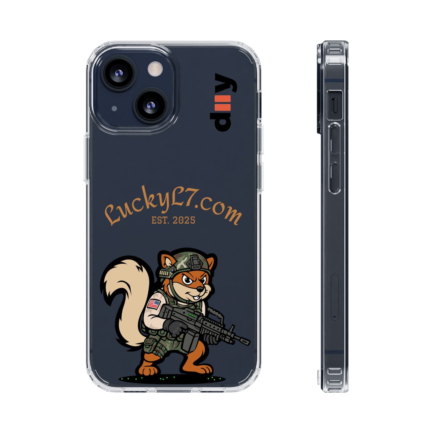 (Limited Edition) Squirrel - Tough Phone Case with Military Design | Personalized Gift for Gamers and Soldiers, Phone Cover, Custom Phone Shell, Unique Tech Accessory