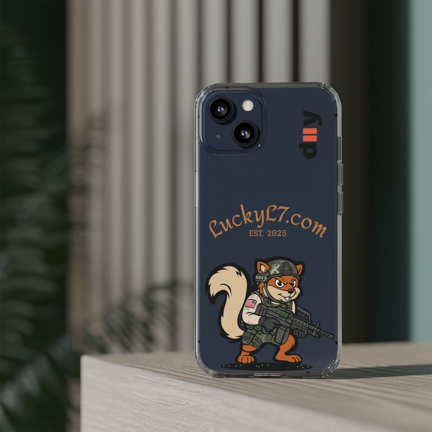 (Limited Edition) Squirrel - Tough Phone Case with Military Design | Personalized Gift for Gamers and Soldiers, Phone Cover, Custom Phone Shell, Unique Tech Accessory