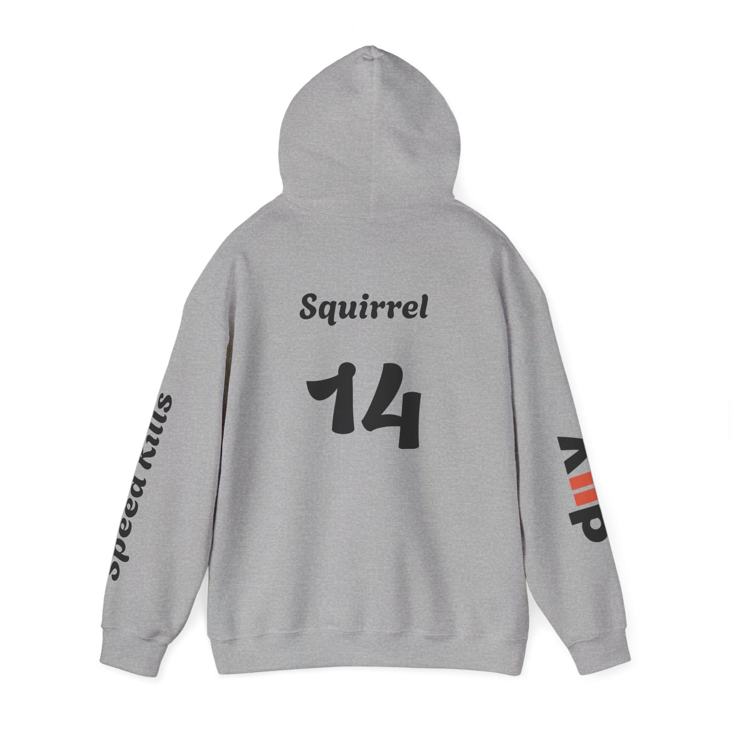 Squirrel #14 Team Hoodie | Gothic Style Unisex Hoodie | Perfect for Casual Wear, Street Style, Gift for Gamers, Halloween, Everyday Comfort