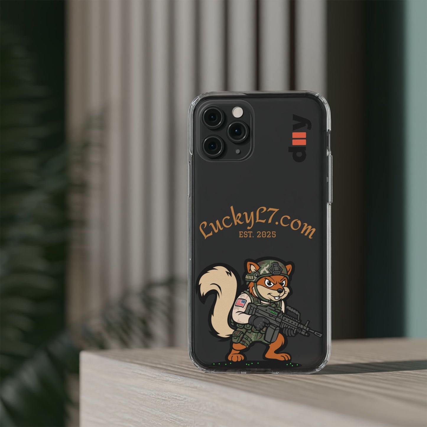 (Limited Edition) Squirrel - Tough Phone Case with Military Design | Personalized Gift for Gamers and Soldiers, Phone Cover, Custom Phone Shell, Unique Tech Accessory