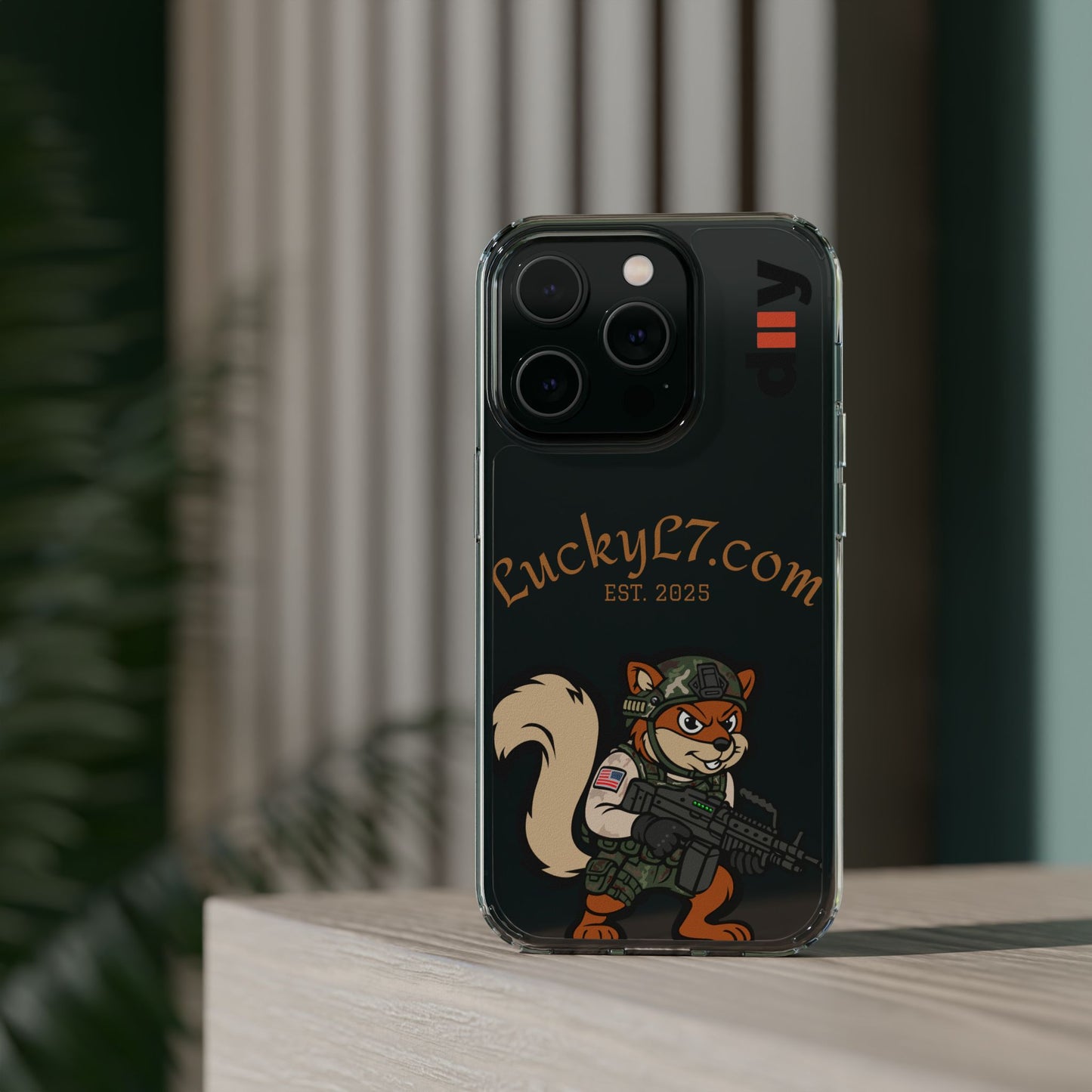 (Limited Edition) Squirrel - Tough Phone Case with Military Design | Personalized Gift for Gamers and Soldiers, Phone Cover, Custom Phone Shell, Unique Tech Accessory