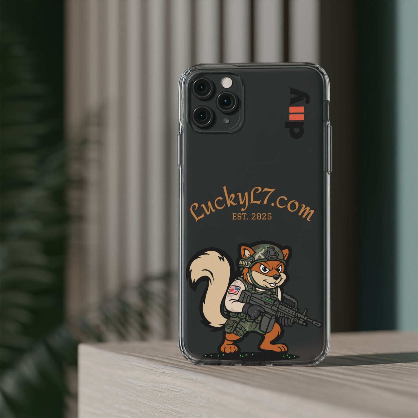 (Limited Edition) Squirrel - Tough Phone Case with Military Design | Personalized Gift for Gamers and Soldiers, Phone Cover, Custom Phone Shell, Unique Tech Accessory