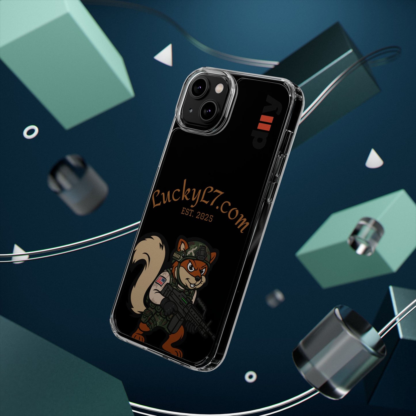 (Limited Edition) Squirrel - Tough Phone Case with Military Design | Personalized Gift for Gamers and Soldiers, Phone Cover, Custom Phone Shell, Unique Tech Accessory