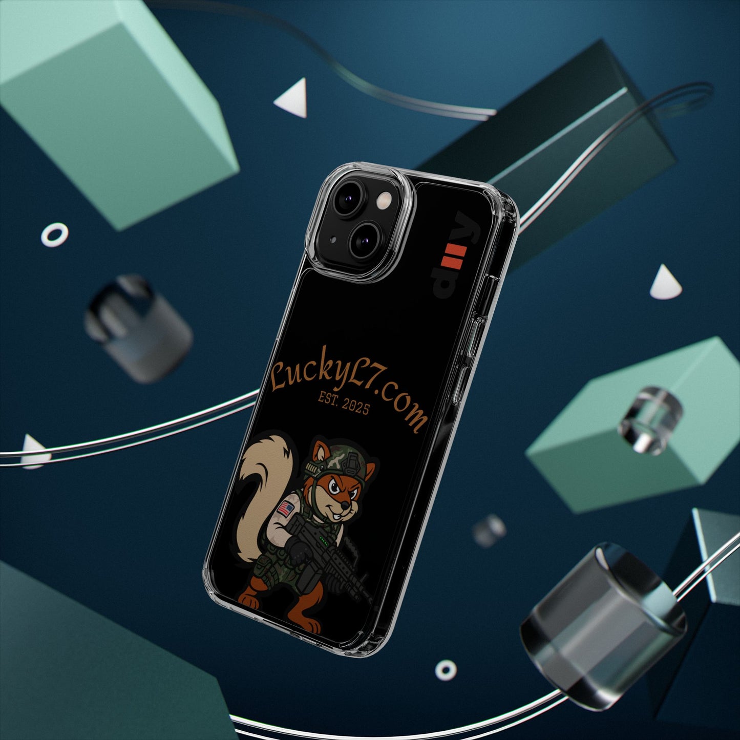 (Limited Edition) Squirrel - Tough Phone Case with Military Design | Personalized Gift for Gamers and Soldiers, Phone Cover, Custom Phone Shell, Unique Tech Accessory
