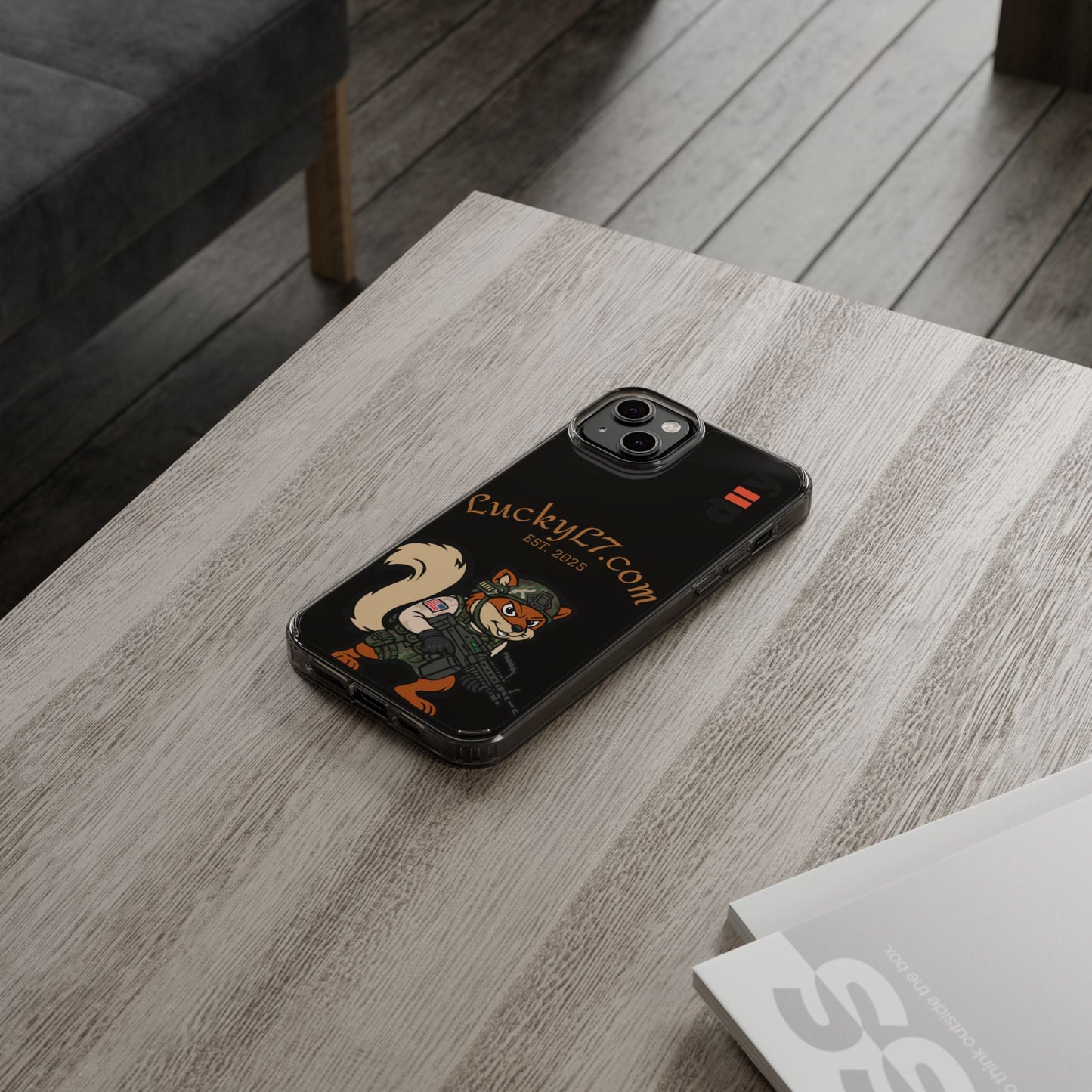 (Limited Edition) Squirrel - Tough Phone Case with Military Design | Personalized Gift for Gamers and Soldiers, Phone Cover, Custom Phone Shell, Unique Tech Accessory