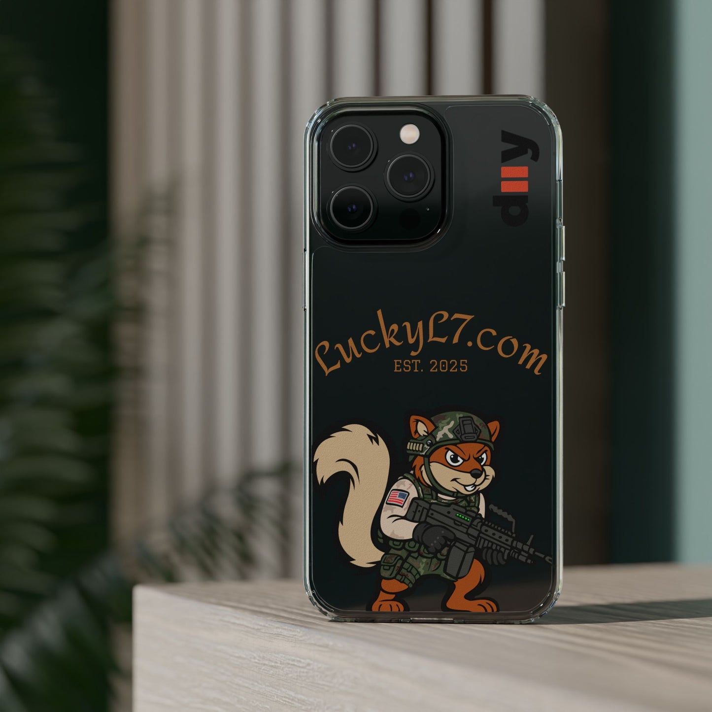 (Limited Edition) Squirrel - Tough Phone Case with Military Design | Personalized Gift for Gamers and Soldiers, Phone Cover, Custom Phone Shell, Unique Tech Accessory