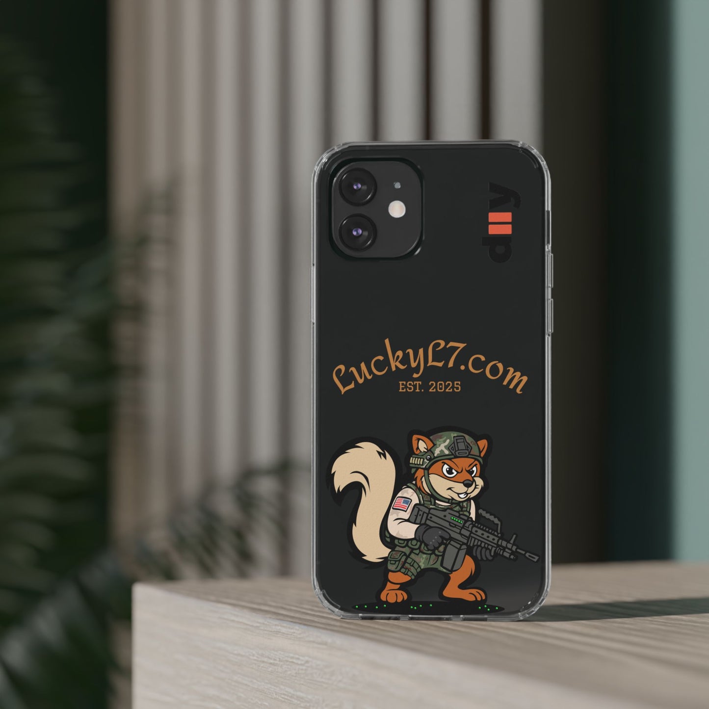 (Limited Edition) Squirrel - Tough Phone Case with Military Design | Personalized Gift for Gamers and Soldiers, Phone Cover, Custom Phone Shell, Unique Tech Accessory