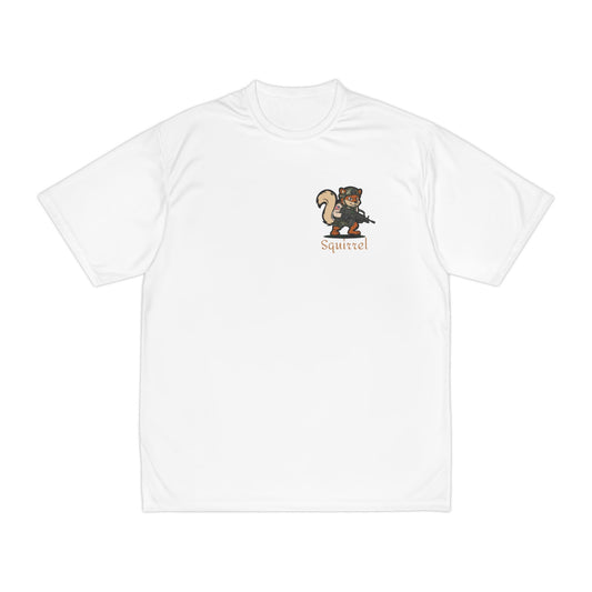 LIMITED EDITION Squirrel Performance Tee - Fun Activewear For Outdoors, Fitness Apparel, Gifts For Nature Lovers, Casual Style
