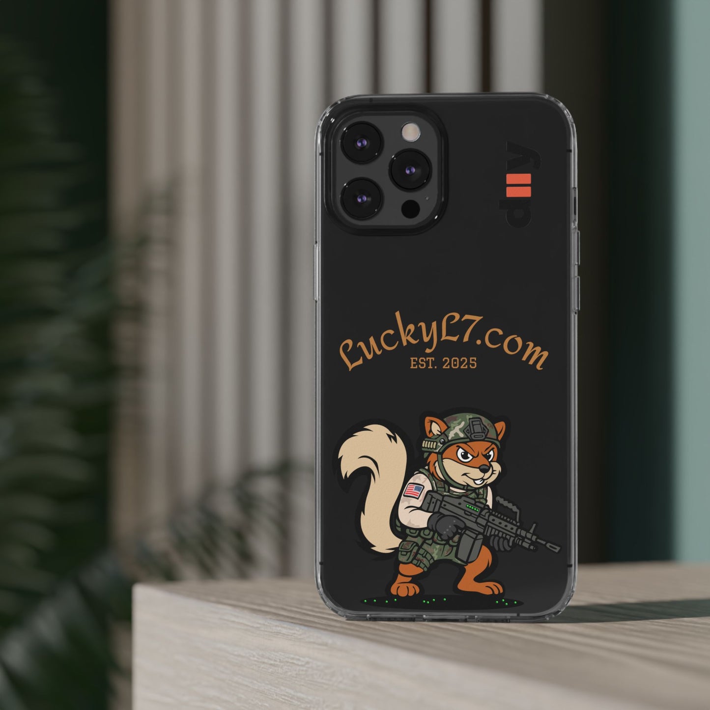 (Limited Edition) Squirrel - Tough Phone Case with Military Design | Personalized Gift for Gamers and Soldiers, Phone Cover, Custom Phone Shell, Unique Tech Accessory