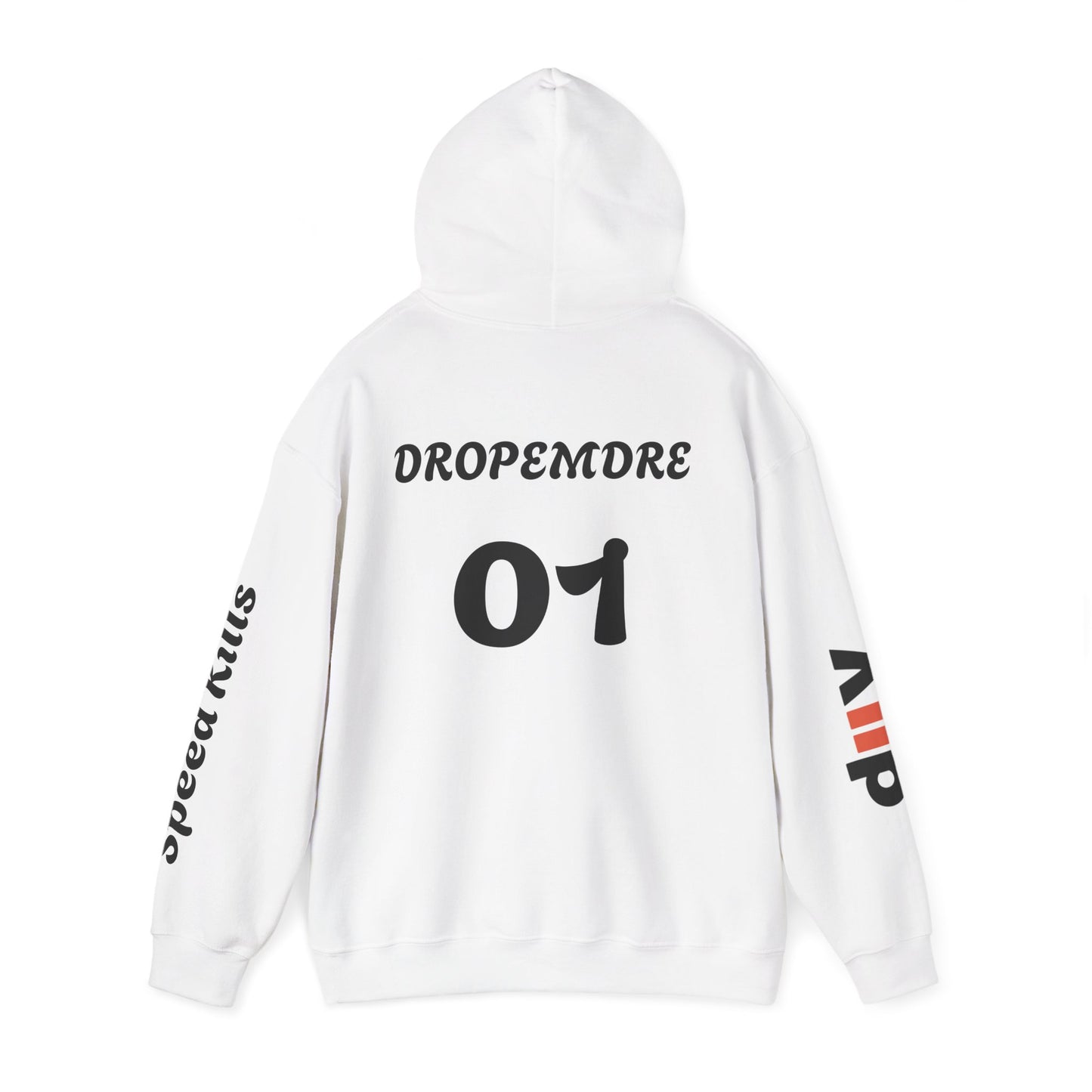 DROPEMDRE #01 Team Hoodie | Gothic Style Unisex Hoodie | Perfect for Casual Wear, Street Style, Gift for Gamers, Halloween, Everyday Comfort