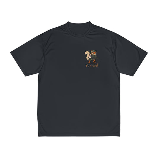 LIMITED EDITION Squirrel Performance Tee - Fun Activewear For Outdoors, Fitness Apparel, Gifts For Nature Lovers, Casual Style