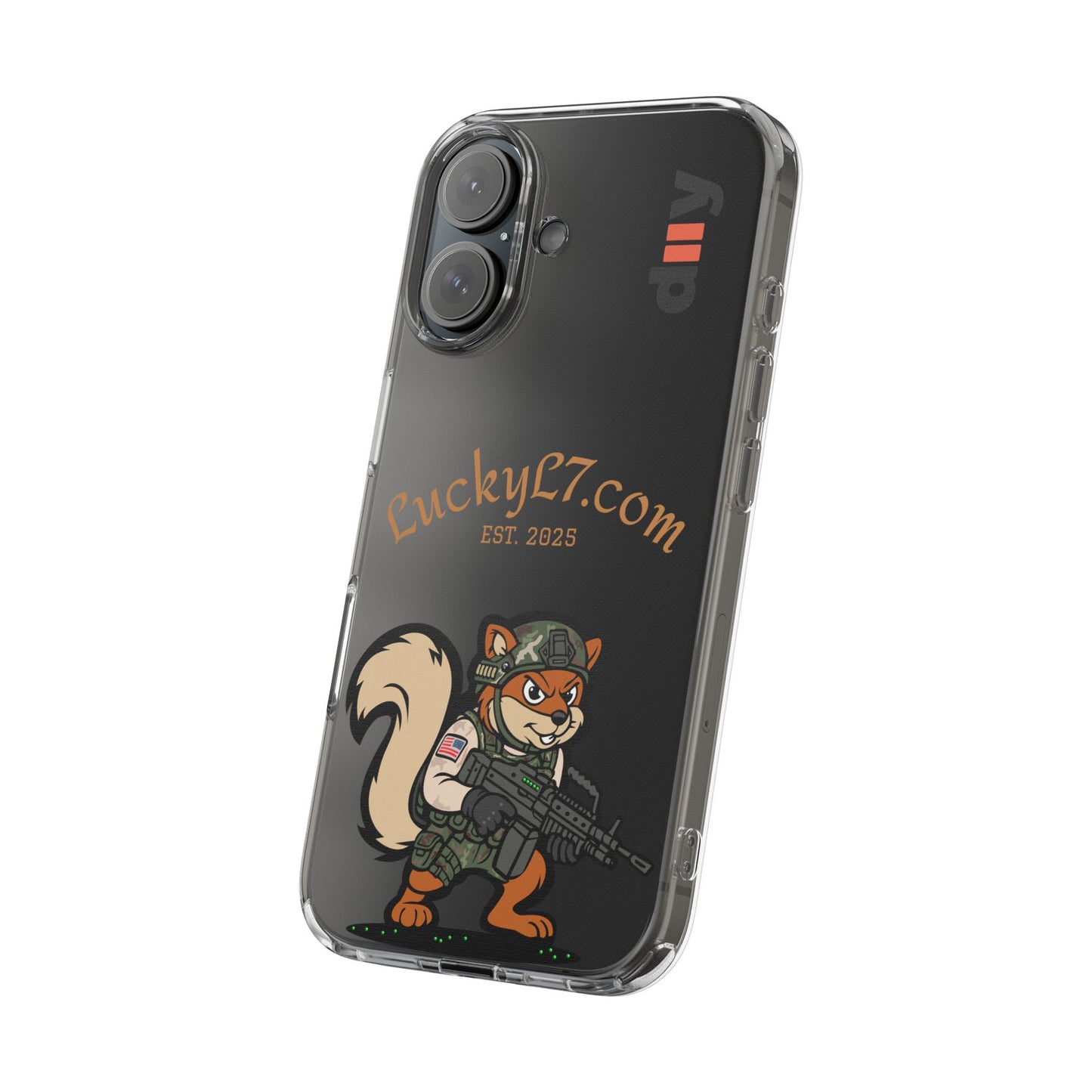 (Limited Edition) Squirrel - Tough Phone Case with Military Design | Personalized Gift for Gamers and Soldiers, Phone Cover, Custom Phone Shell, Unique Tech Accessory