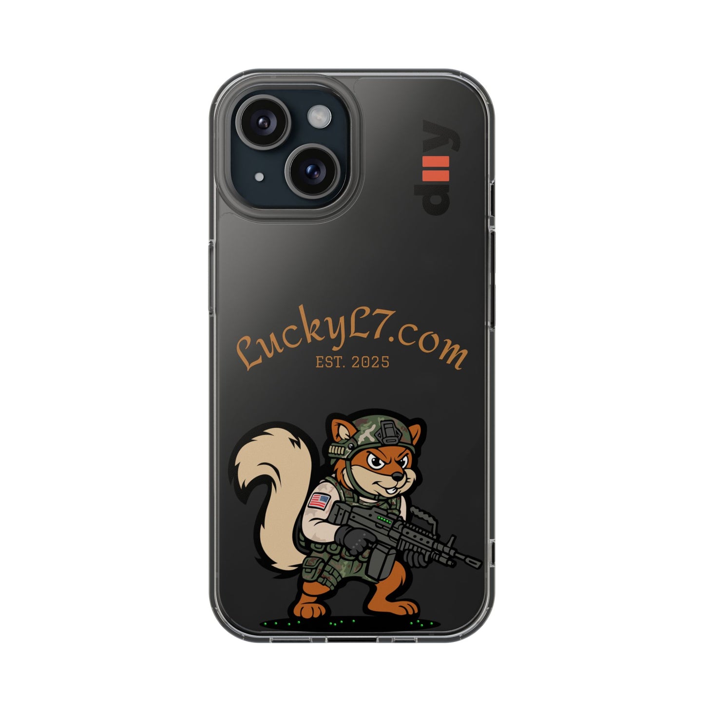(Limited Edition) Squirrel - Tough Phone Case with Military Design | Personalized Gift for Gamers and Soldiers, Phone Cover, Custom Phone Shell, Unique Tech Accessory