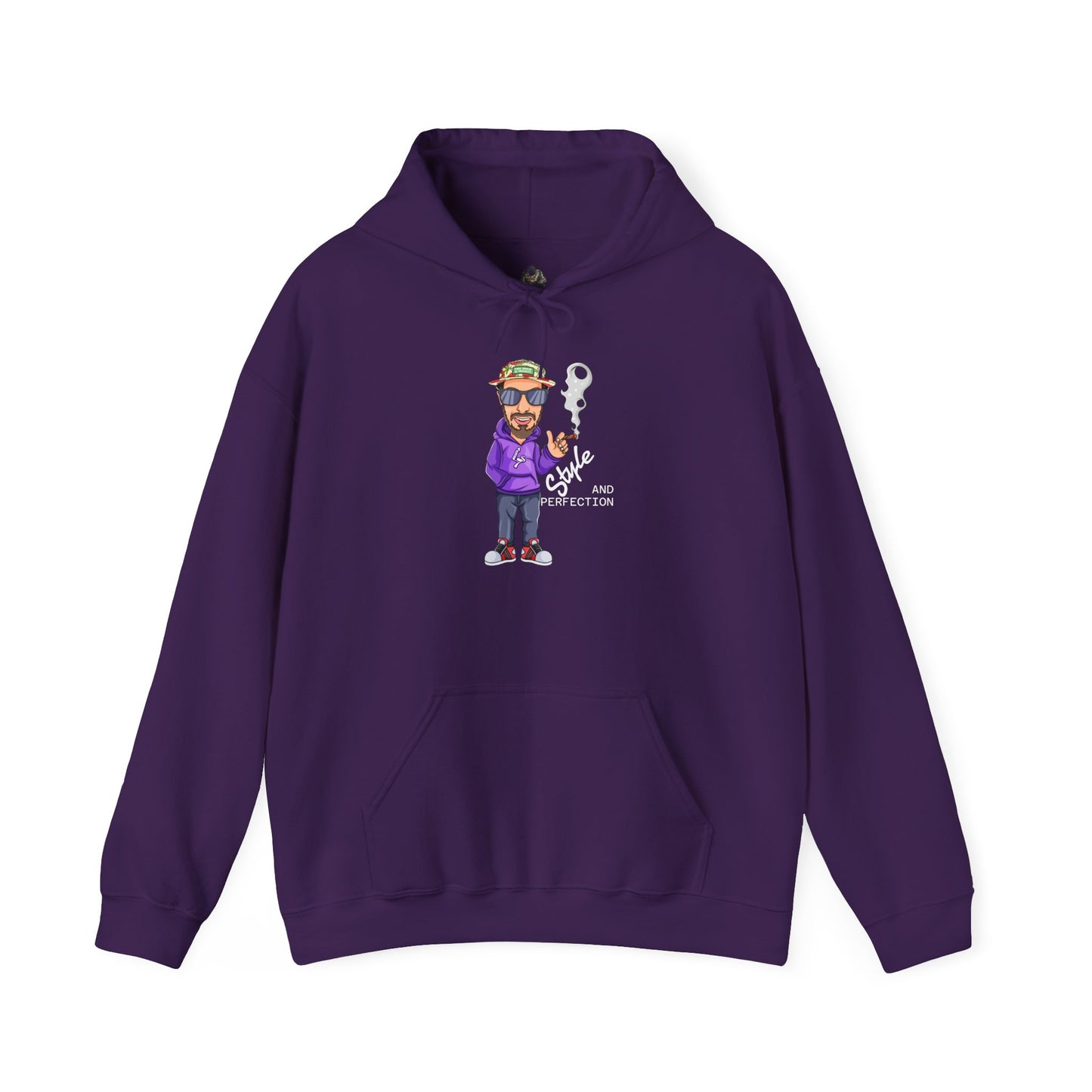 Lucky Blunt Style & Perfection - Cool Graphic Hoodie for Casual Style, Streetwear Gift, Cozy Lounge Wear, Unique Fashion Statement, Everyday Sweatshirt, Unisex Style