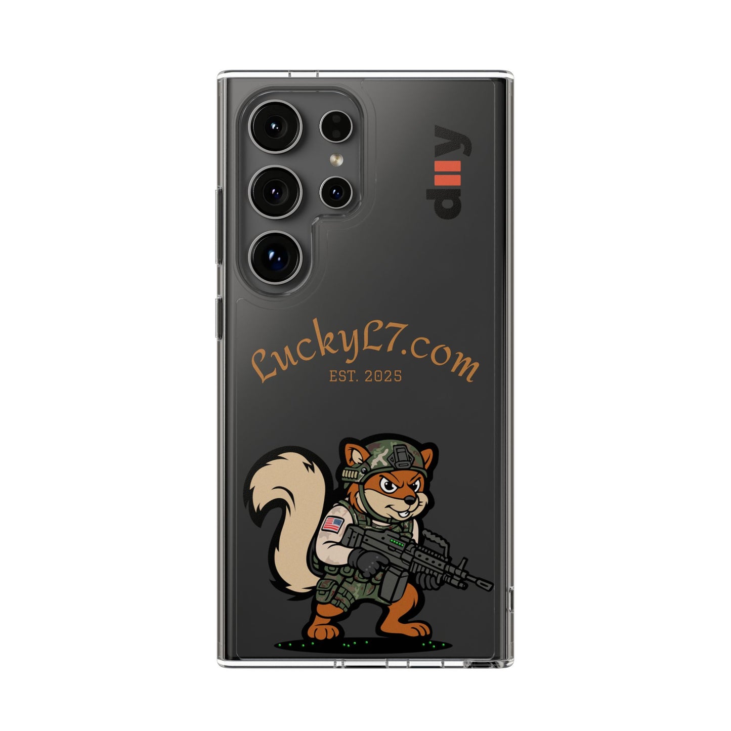 (Limited Edition) Squirrel - Tough Phone Case with Military Design | Personalized Gift for Gamers and Soldiers, Phone Cover, Custom Phone Shell, Unique Tech Accessory