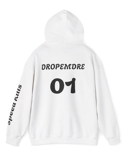 DROPEMDRE #01 Team Hoodie | Gothic Style Unisex Hoodie | Perfect for Casual Wear, Street Style, Gift for Gamers, Halloween, Everyday Comfort