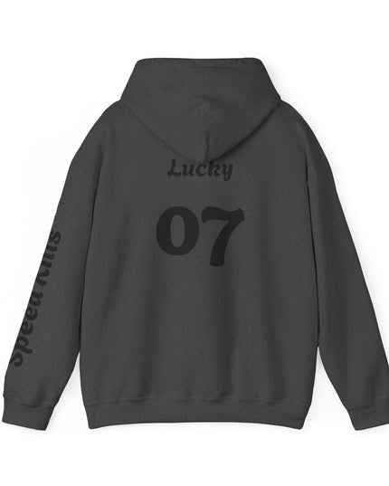 Lucky #07 Team Hoodie | Gothic Style Unisex Hoodie | Perfect for Casual Wear, Street Style, Gift for Gamers, Halloween, Everyday Comfort