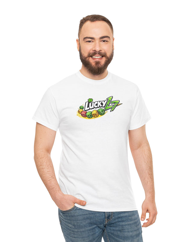 Lucky L7 Dicey Slots Heavy Cotton Tee
