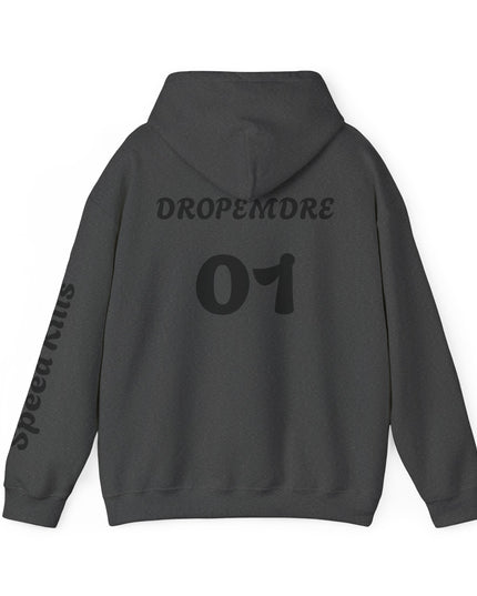 DROPEMDRE #01 Team Hoodie | Gothic Style Unisex Hoodie | Perfect for Casual Wear, Street Style, Gift for Gamers, Halloween, Everyday Comfort