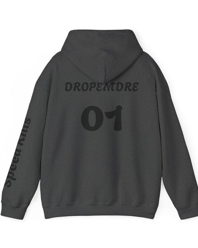 DROPEMDRE #01 Team Hoodie | Gothic Style Unisex Hoodie | Perfect for Casual Wear, Street Style, Gift for Gamers, Halloween, Everyday Comfort