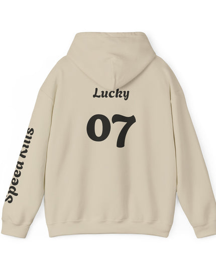 Lucky #07 Team Hoodie | Gothic Style Unisex Hoodie | Perfect for Casual Wear, Street Style, Gift for Gamers, Halloween, Everyday Comfort