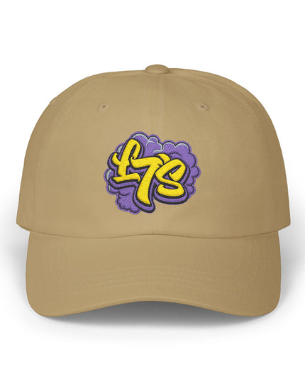 Oldy L7 (purple/yellow) - Classic Dad Cap - Casual Style Hat, Everyday Wear, Unique Gift, Outdoor Activities, Summer Accessory
